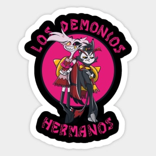 Los demonios hermanos Sticker